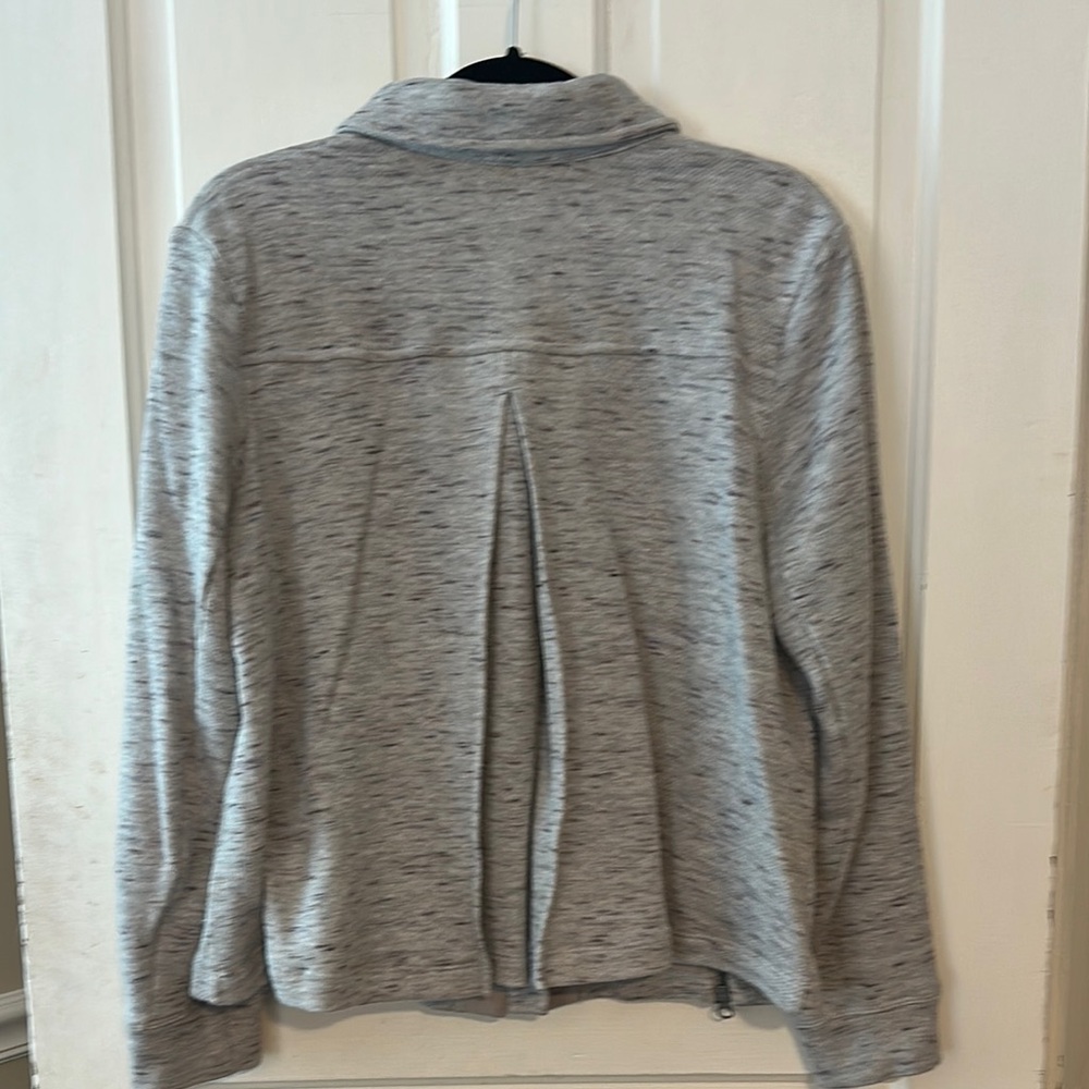 Gray Button-Up Jacket - image 5